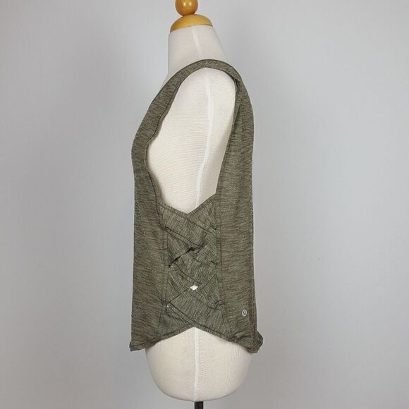 Lululemon Thank Top Green Small - Picture 1 of 6